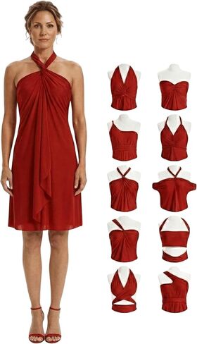 sandset Women’s Infinity Dresses – Dress, Sleeveles, Formal and Casual,Vacation Dress Perfect for Summer Outfits in Saudi Arabia
