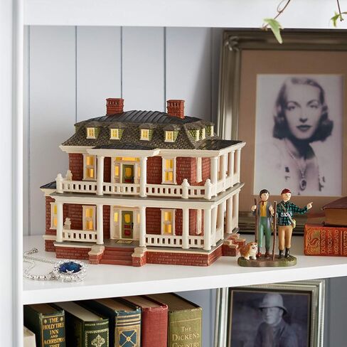 Department 56 Original Snow Village Reynolds Mansion in Saudi Arabia