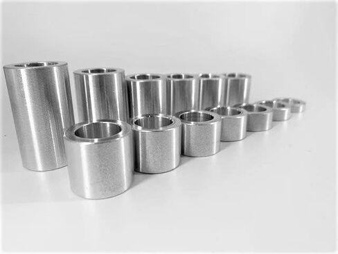 Wheel Axle Spacer Kit I.D. 25mm - O.D. 1-1/2" (1.50) - 13 Spacers Machined in Kuwait