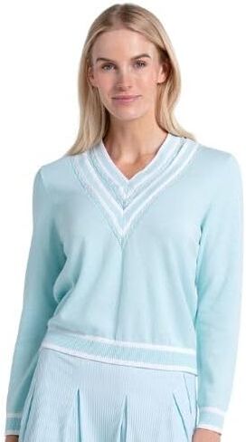 Lucky In Love Victory V-Neck Sweater in Saudi Arabia