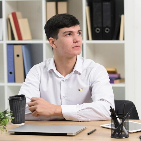 25 Pcs Crown Pin Inspirational Gifts for Women Men with Motivational Cards and Organza Bags, Crown Party Favors, Cancer Awareness Gifts, Back-to-School Supplies in Kuwait