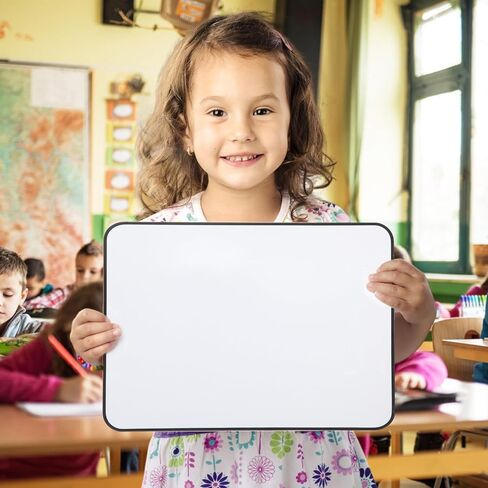 2PCS Magnetic Whiteboard for Fridge,Magnetic Dry Erase Board for Refrigerator with 8 Marker and 2 Eraser, Fridge Whiteboard Magnetic for Home Kitchen Memo Grocery List (12" X 9") in Saudi Arabia