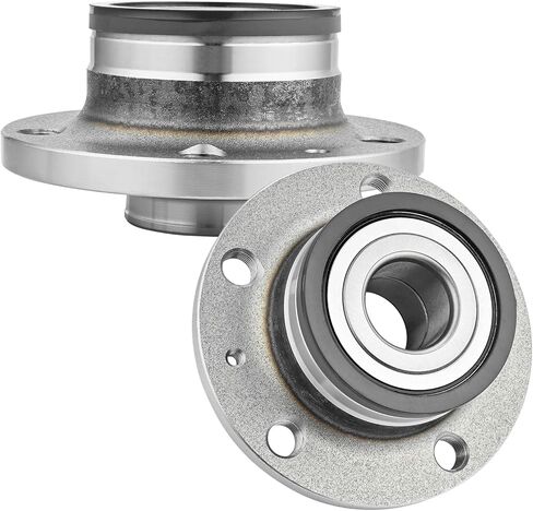 JLEO 512319 (Pair) Rear Wheel Bearing and Hub Assembly for 2005-2018 Volkswagen Jetta,for VW Passat/CC/GTI/Golf/Eos/Beetle/Tiguan/Arteon,for 2008-2010 Audi TT/Q3 in Saudi Arabia