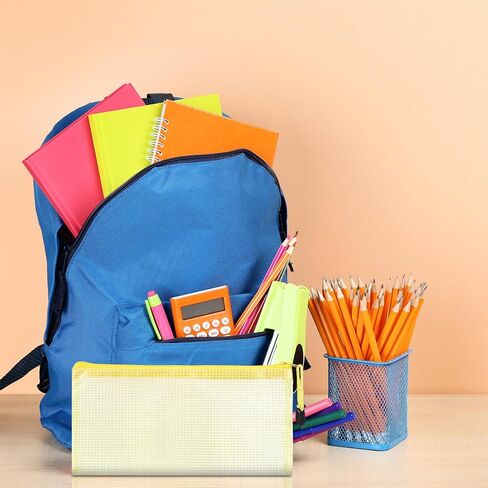 150 Pack Pencil Pouch Bulk Gifts Back to School Mesh Zipper Pencil Cases 4 x 9 Inch Small Clear Holder Storage Multipurpose Cosmetics Toiletry Bags for Office Bill Travel Organization in Saudi Arabia