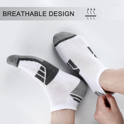 8 Pairs Mens Ankle Socks Low Cut Socks for Men Size 10-13 in Saudi Arabia