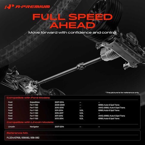 A-Premium Front Complete Drive Shaft Prop Shaft Driveshaft Assembly Compatible with Ford F-150 2009-2017, Expedition 2007-2014 & Lincoln Navigator 2007-2014 in Saudi Arabia