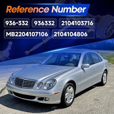 936-332 عمود محرك أمامي مجموعة عمود عمود الإدارة [ناقل حركة أوتوماتيكي AWD] مناسب لمرسيدس بنز E320 1998-2003، E430 2000-2002، OE 2104103716، 2104104316 in Saudi Arabia