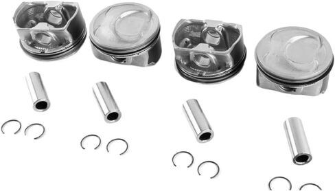 4-Piece Piston and Ring Set Compatible with 2011-2013 Sonata and Optima 2.4L Engines – Replacement for Part Numbers 235102G500, 23510-2GGA0, 23510-2G540 in Saudi Arabia