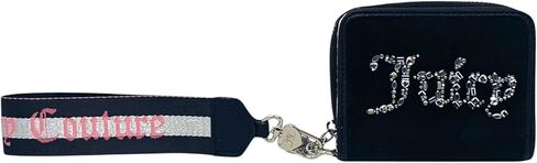 Juicy Couture Women's Square Zip Around Wallet with Wristlet Strap in Saudi Arabia