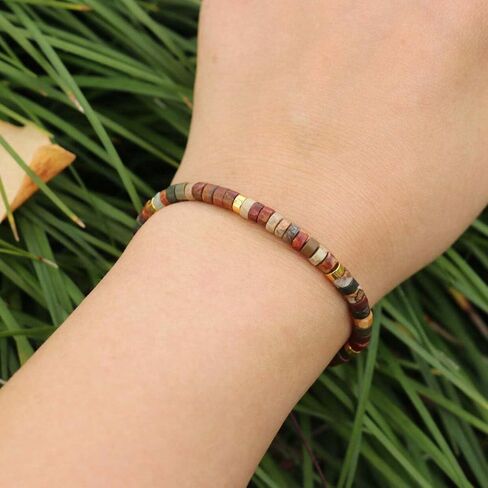 Bohemian Beaded Leather Bracelet in Saudi Arabia