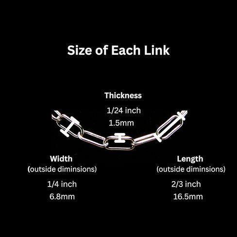 Surgical Stainless Steel Paper Clip Chain Bracelet with Toggle Clasp, Silver, Chunky Link Style, Unisex, Lightweight in Saudi Arabia