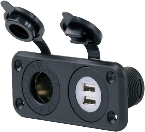 Marinco ParkPower 12VCOMBO 12V Combo USB Port and 12V Socket in Saudi Arabia