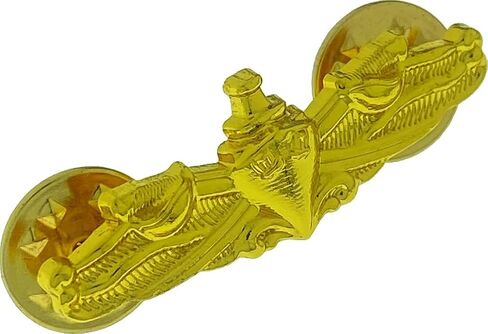 MINI Naval Surface WARFARE Specialist ESWS Badge Hat GOLD PLATED Pin Enlisted US NAVY Size 1.40" in Saudi Arabia