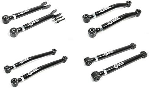 Freedom Off-Road Adjustable Front Upper Lower and Rear Upper Lower Control Arms 0-4.5" Lift Compatible For 2007-2018 Jeep Wrangler in Saudi Arabia