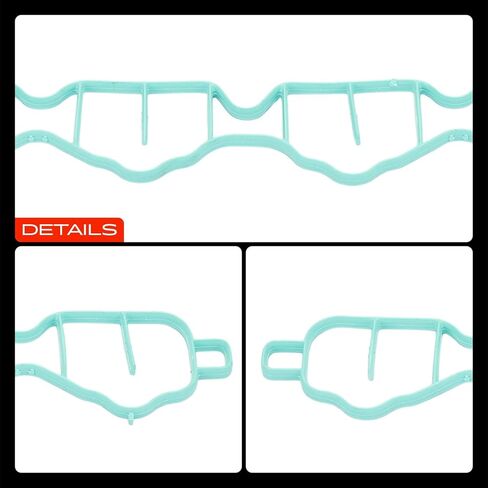 A-Premium Lower Engine Intake Manifold Gasket Set Compatible with Chevrolet Aveo/Aveo5 2009-2011 & Pontiac G3 2009-2010, G3 Wave 2009, 1.6L in Saudi Arabia