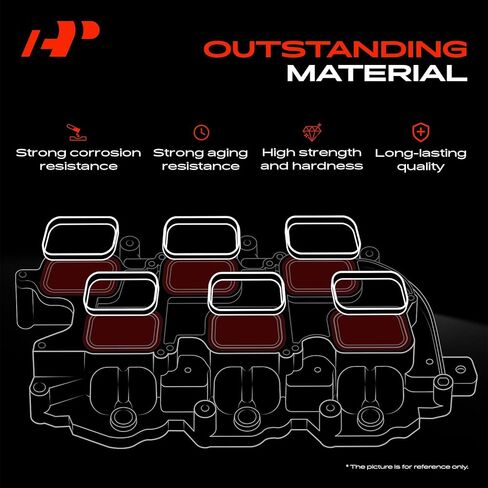 A-Premium Lower and Upper Engine Intake Manifold Gasket Set Compatible with Ford Taurus 2001-2007, Ranger 2002-2008 & Mercury Sable 2001-2005 & Mazda B3000 2002-2008, 3.0L in Saudi Arabia