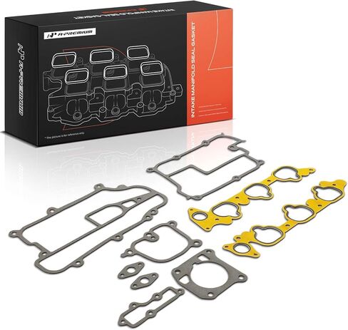 A-Premium Lower and Upper Intake Manifold Gasket Set Compatible with Acura TL 1996-1998 3.2L, RL 1996-2004 3.5L in Saudi Arabia