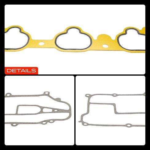 A-Premium Lower and Upper Intake Manifold Gasket Set Compatible with Acura TL 1996-1998 3.2L, RL 1996-2004 3.5L in Saudi Arabia