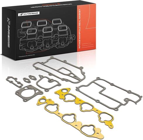 A-Premium Lower and Upper Intake Manifold Gasket Set Compatible with Acura TL 1996-1998 3.2L, RL 1996-2004 3.5L in Saudi Arabia