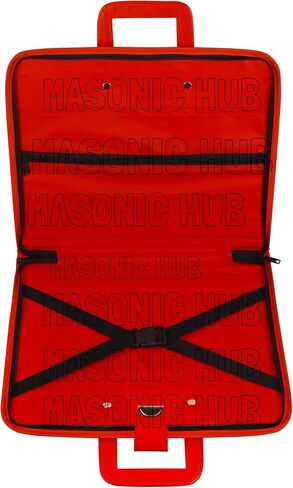 ماسوني ريجاليا 5 ألوان من الجلد الصناعي مريلة ماسونية ناعمة بمقبض in Kuwait