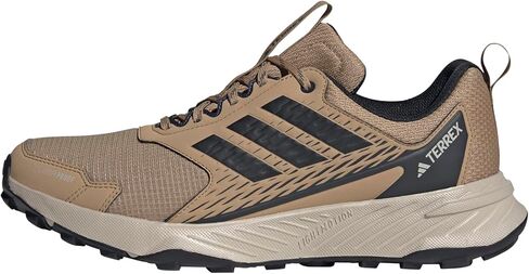 adidas Men's Terrex Tracefinder 2 Climaproof Trail Running, Black/Black/Semi Impact Orange, 9.5 in Saudi Arabia