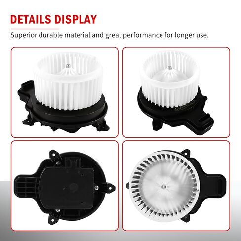 HVAC Heater Blower Motor with Brushless Motor - Compatible with Buick Chevy Ford & Cadillac, Lacrosse 2017-2019, Malibu 2016-2024, Escape 2020-2024, XT4 2019-2024, Replace# 700347 in Saudi Arabia