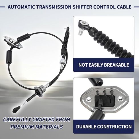 Automatic Transmission Shifte Cable 46790-0W100 46790-2B100 Compatible with Hyundai Santa Fe 2007 2008 V6 GAS Replace 467900W100 467902B100 Gear Shift Cable in Saudi Arabia