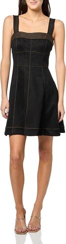 BCBG Women's Sleeveless Square Neck A-line Mini Dress in Saudi Arabia