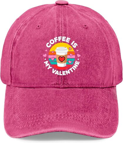 Coffee is My-Valentine Golf Hat Beach Caps for Boyfriends in Saudi Arabia
