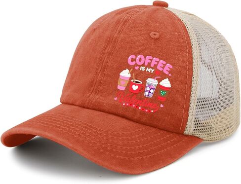 قبعة جولف Coffee is My-Valentine قبعات مضحكة للجدة in Kuwait