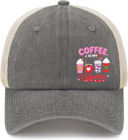 قبعة جولف Coffee is My-Valentine قبعات مضحكة للجدة in Kuwait