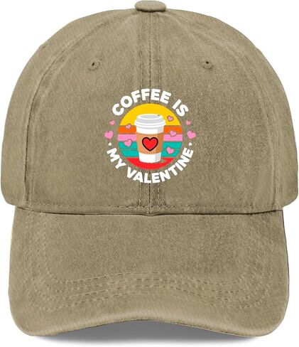 Coffee is My-Valentine Golf Hat Beach Caps for Boyfriends in Saudi Arabia
