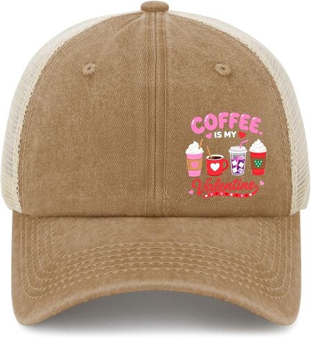 قبعة جولف Coffee is My-Valentine قبعات مضحكة للجدة in Kuwait