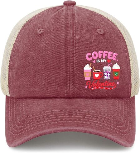 قبعة جولف Coffee is My-Valentine قبعات مضحكة للجدة in Kuwait
