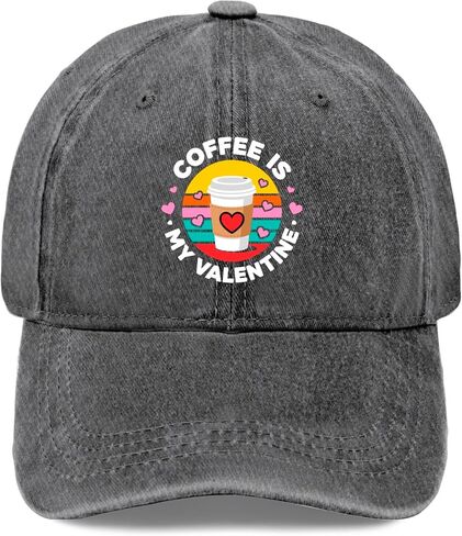 Coffee is My-Valentine Golf Hat Beach Caps for Boyfriends in Saudi Arabia