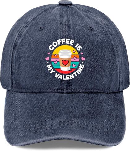 Coffee is My-Valentine Golf Hat Beach Caps for Boyfriends in Saudi Arabia