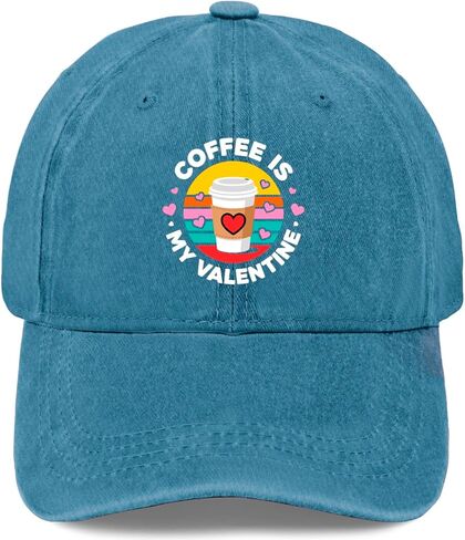 Coffee is My-Valentine Golf Hat Beach Caps for Boyfriends in Saudi Arabia