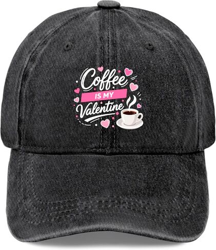 Cute Coffee Valentine Hat Running Cap for Him in Saudi Arabia