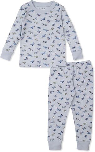 Kissy Kissy Boys Toddler Air Adventures Print Long Pajamas Set in Saudi Arabia