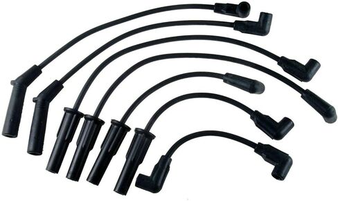 ENA Spark Plug Wire Set Compatible with Jeep Cherokee TJ Wrangler Comanche 1991 1992 1993 1994 1995 1996 1997 1998 1999 4.0L L6 Replacement for 16-806G 12487192 in Saudi Arabia