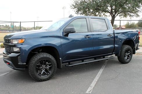 لوحات الجري من سلسلة Raptor بخطوات 5 بوصة طراز OEM مداس كامل من الألومنيوم الأسود متوافق مع 2024-2026 Tacoma Double Cab/Crew Cab in Kuwait