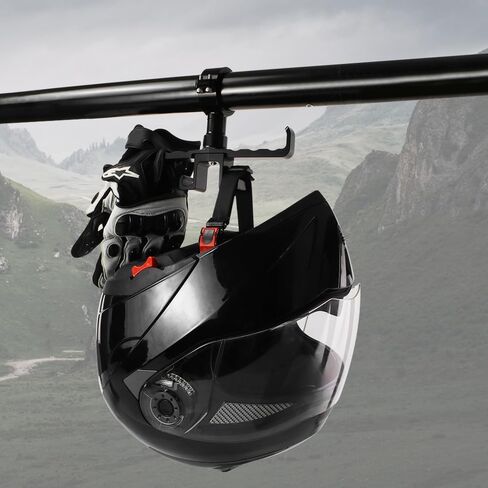 UTV Headset Hanger Fits 1.75"-2" Roll Cage, Aluminum Roll Bar Mount Hanger for Headset Helmet Fit for Polaris RZR/Can-Am X3/ Wolverine/Pioneer/Rhino in Saudi Arabia