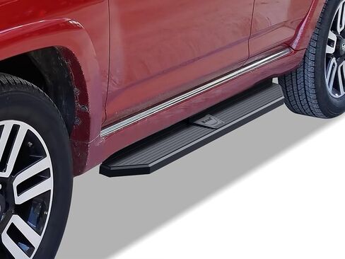 قضبان جانبية للجري APS 6in 304 من الفولاذ المقاوم للصدأ (نمط مسطح مصقول) متوافقة مع Toyota 4Runner 2010-2013 SR5 & 10-24 Limited & 19-24 Nightshade Edition in Saudi Arabia
