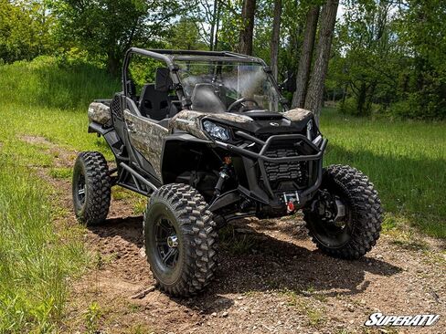 SuperATV Scratch Resistant Full Windshield compatible with Can-Am Commander in Saudi Arabia