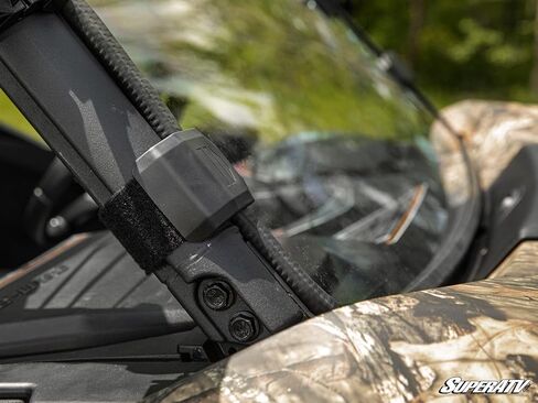 SuperATV Scratch Resistant Full Windshield compatible with Can-Am Commander in Saudi Arabia