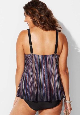 Swimsuits For All Flyaway Underwire Tankini Set in Saudi Arabia