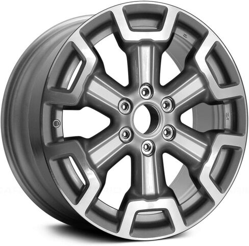 20x7.5 inch OEM Direct Replacement Aluminum Wheel for 2016-2024 Nissan Titan XD 6-139.7mm Silver 20 in Rim 40300EZ00B in Saudi Arabia