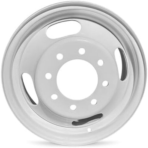 New 16x6.5 inch OEM Direct Replacement Steel Wheel for 2003-2024 Chevrolet Express 3500 Van 8-165.1mm White 16 in Rim 22820200 in Saudi Arabia