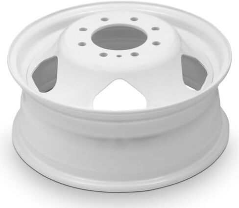 عجلة فولاذية بديلة جديدة مقاس 17 × 6.5 بوصة OEM لـ 2008-2010 شيفروليه سيلفرادو 3500 ثنائي 8-165.1 ملم أبيض 17 بوصة حافة 9597472 in Saudi Arabia