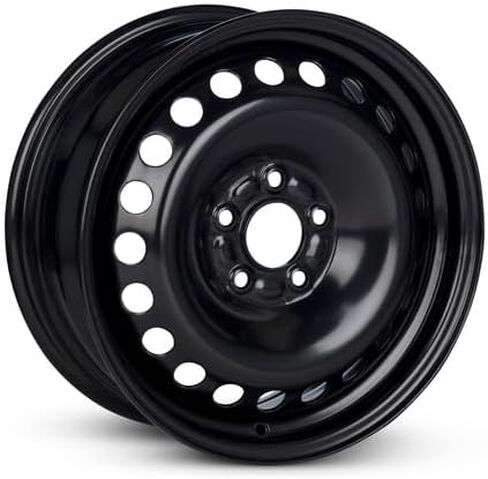 New 16x6.5 inch OEM Direct Replacement Steel Wheel - Recond for Ford Focus 2012–2014 5-108mm Black 16 in Rim CV6Z1015A in Saudi Arabia